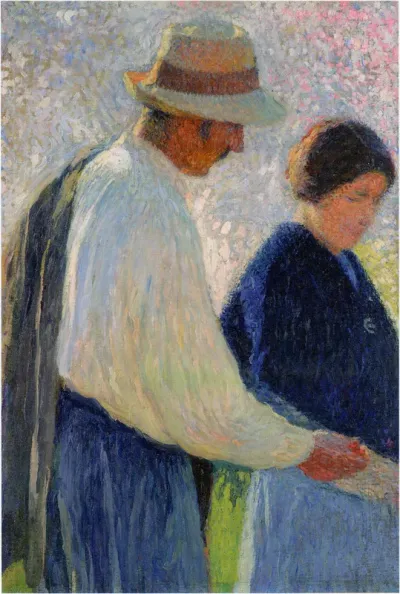 Husband and Wife, Study for Les Faucheurs