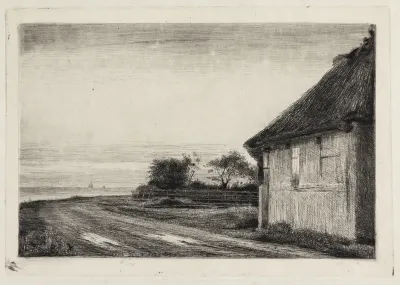Huset og haven ved havet