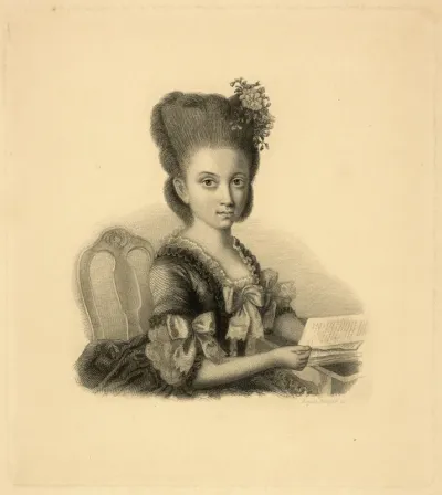 Hüssener, Auguste: Porträt Charlotte von Kalb