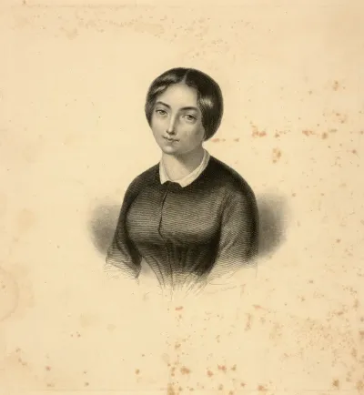 Hüssener, Auguste: Porträt Julie Bernat, genannt Mlle. Judith