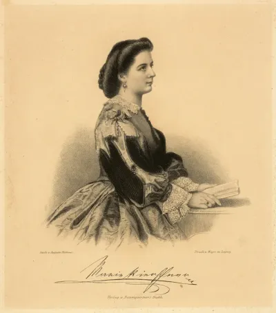 Hüssener, Auguste: Porträt Marie Kierschner