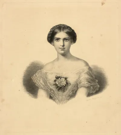 Hüssener, Auguste: Porträt Sophie Crüwell