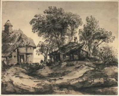 Huts Near the Sea