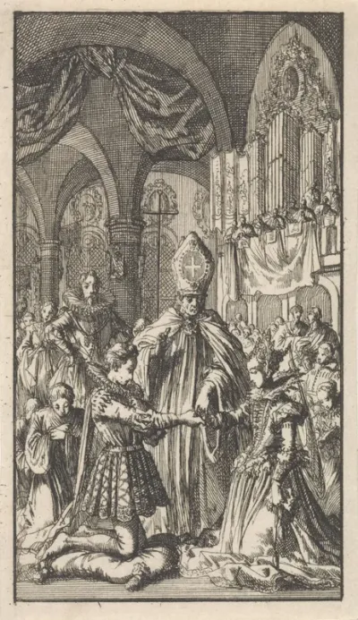 Huwelijk tussen kroonprins Filips en Maria van Portugal, 1543