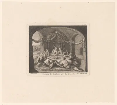 Huwelijk van Daphnis en Chloë