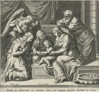 Huwelijk van de heilige Catharina van Alexandrië