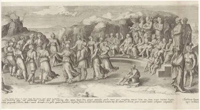 Huwelijk van Isaak en Rebekka (blad 2)