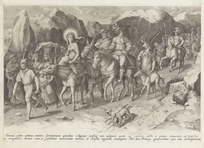 Huwelijk van Isaak en Rebekka (blad 3)