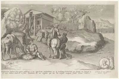 Huwelijk van Isaak en Rebekka (blad 4)