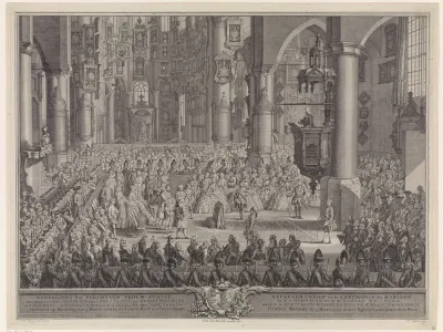 Huwelijk van Karel Christiaan van Nassau-Weilburg met prinses Carolina, 1760