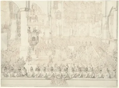 Huwelijk van Karel Christiaan van Nassau-Weilburg met prinses Carolina, 1760