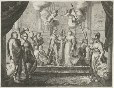 Huwelijk van koning Hendrik IV van Frankrijk met Maria de' Medici