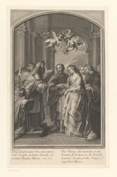 Huwelijk van Maria en Jozef