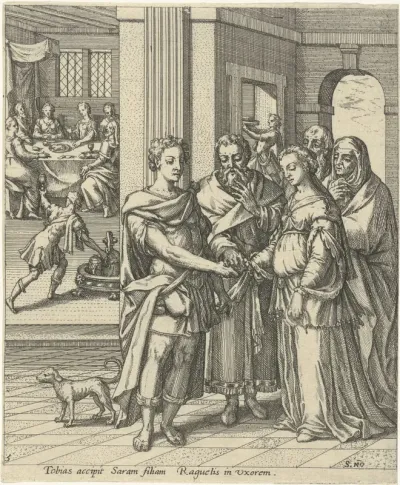 Huwelijk van Tobias en Sara
