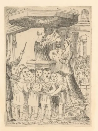 Huwelijksinzegening van een officier