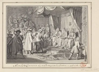 Huwelijksplechtigheid bij Portugese Joden