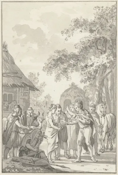 Huwelijksplechtigheid der Batavieren