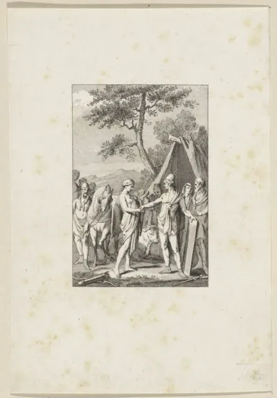 Huwelijksvoltrekking bij de Batavieren
