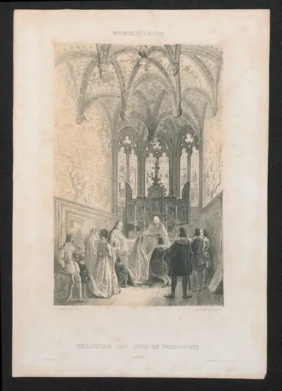 Huwelijksvoltrekking in de Kapel van Bourgondië te Antwerpen