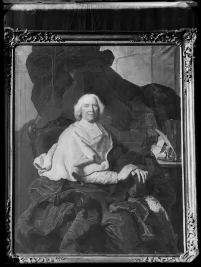Hyacinthe Rigaud: "André Hercule de Fleury", ajoitus n. 1730-1740