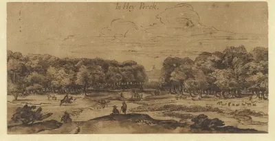 Hydepark te Londen