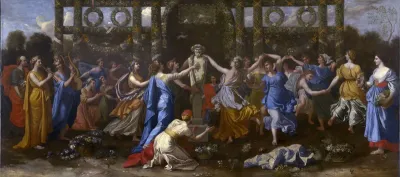 Hymenaios Disguised as a Woman During an Offering to Priapus (detail)