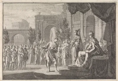 Hyrkanus voor de troon van Ptolomeüs Philadelphus