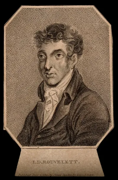 I.D. Rouvelett. Stipple engraving, 1810