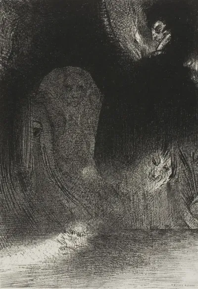 I Have Sometimes Seen in the Sky What Seemed to Be Like Forms of Spirits, plate 21 of 24