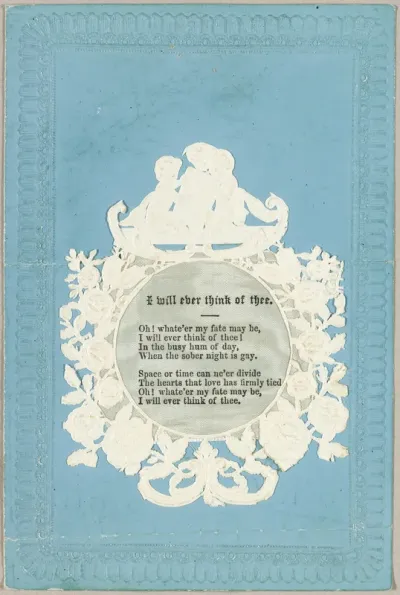 I Will Ever Think of Thee (valentine)