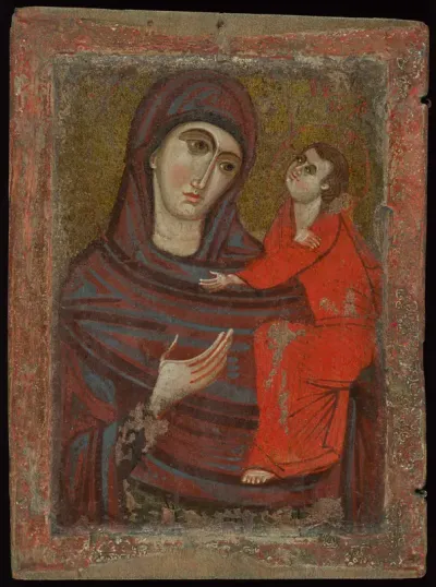 Icon of the Virgin and Child, Hodegetria variant