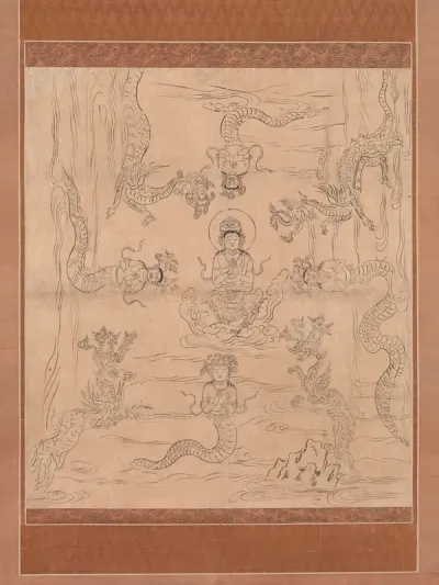 Iconographic Drawing of a Rainmaking Mandala