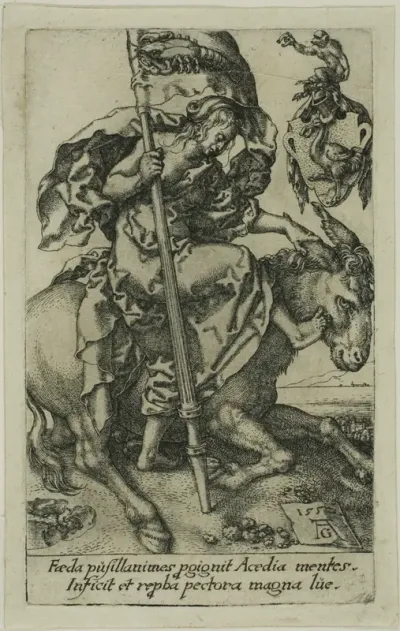 Idleness, from the Vices
