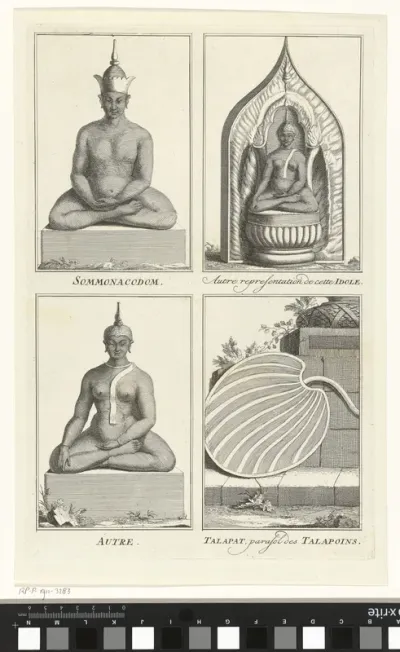 Idols and a Parasol from Siam