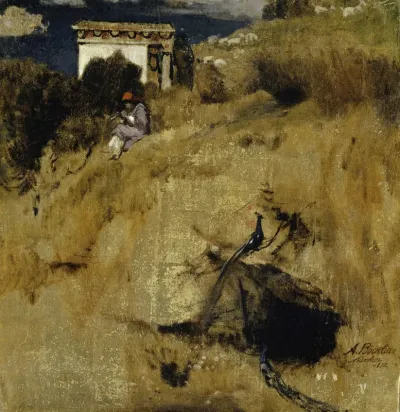 Idyll (Fragment of a Screen)