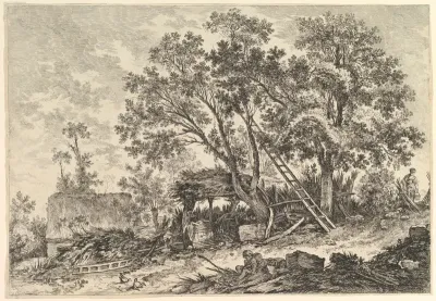 IIe: Vue de Fronville (Second View of Fronville)