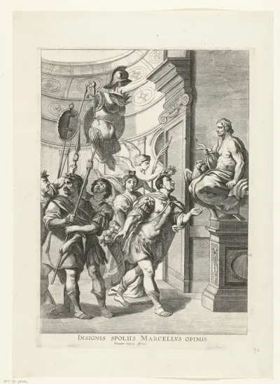 III. Tabula. Insignis Spoliis Marcellus Opimis