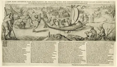 IJsschuit, ca. 1600