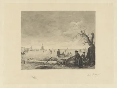 IJsvermaak en eendenjagers