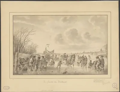 IJsvermaak te Dordrecht
