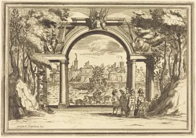 Il Greco in Troia: Plate 1