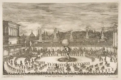Il Mondo Festeggiante: Entrance of Cosimo III de' Medici