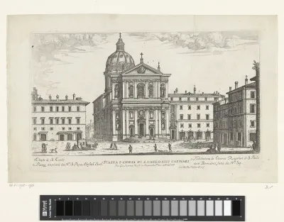 Il nuovo teatro delle fabriche, et edificii, in prospettiva di Roma moderna, sotto felice Pontificato di N. S. Papa Alessandro VII