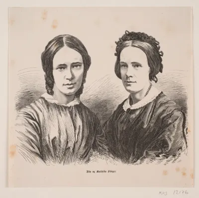 Ilia og Mathilde Lucia Fibiger