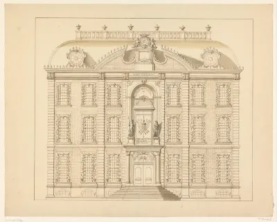 Illuminatie van het Van Dishoeckhuis te Vlissingen, 1766