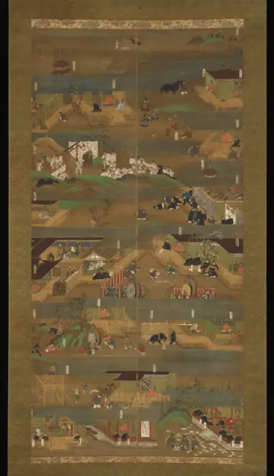 Illustrated Biography of Prince Shōtoku (Shōtoku Taishi e-den)