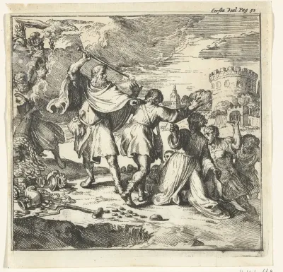 Illustratie voor 'Alle de werken' van Lucianus