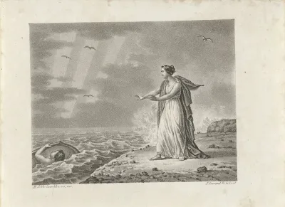 Illustratie voor Belgische muzen-almanak, 1827
