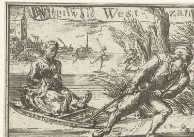 Illustratie voor 'Chronijk van de vermaarde zee en koopstad Hoorn' van Feyken Rijp