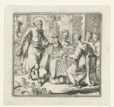 Illustratie voor de Decamerone van Boccaccio